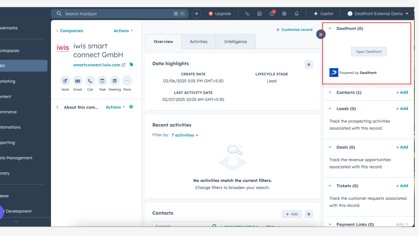 Seamless Prospecting